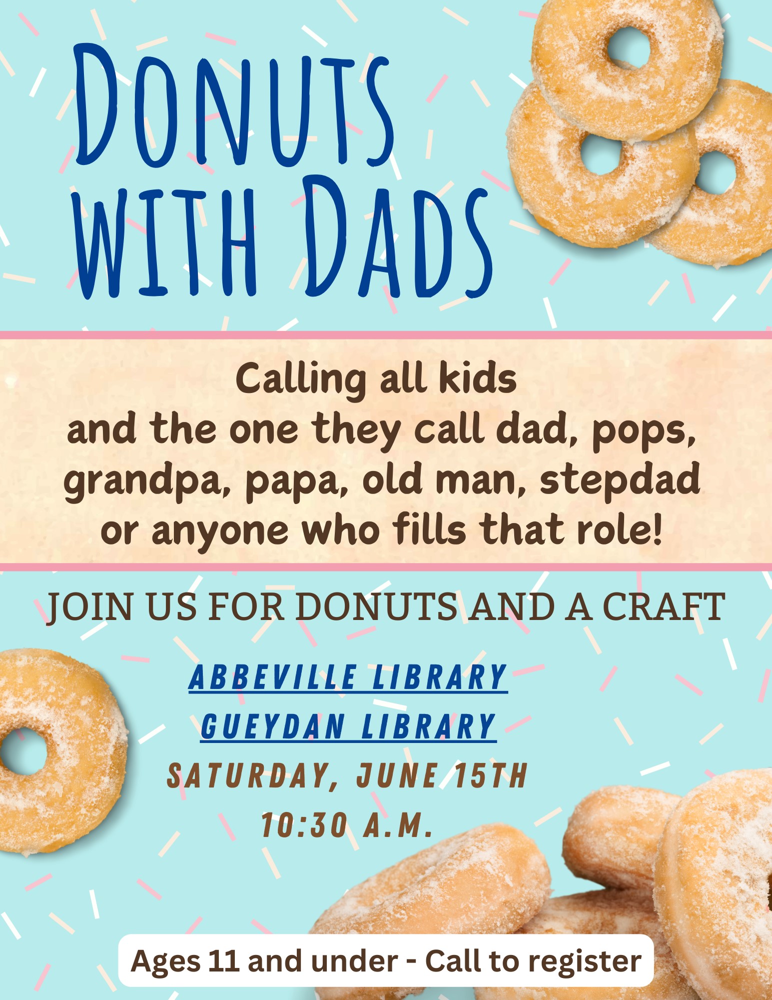Donuts With Dads