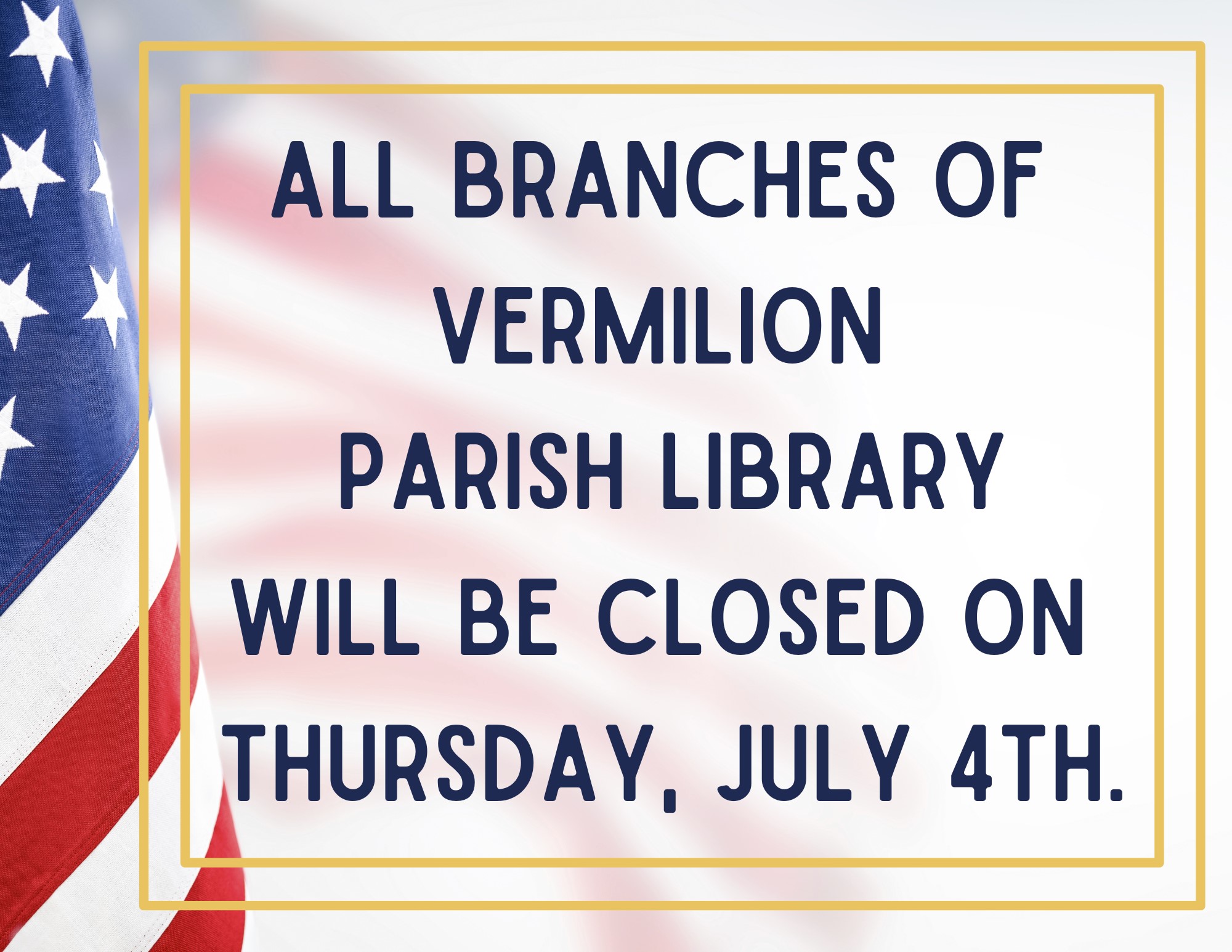 Vermilion Parish Library Branch Holiday